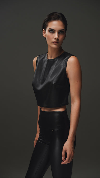 Капрі з vegan leather