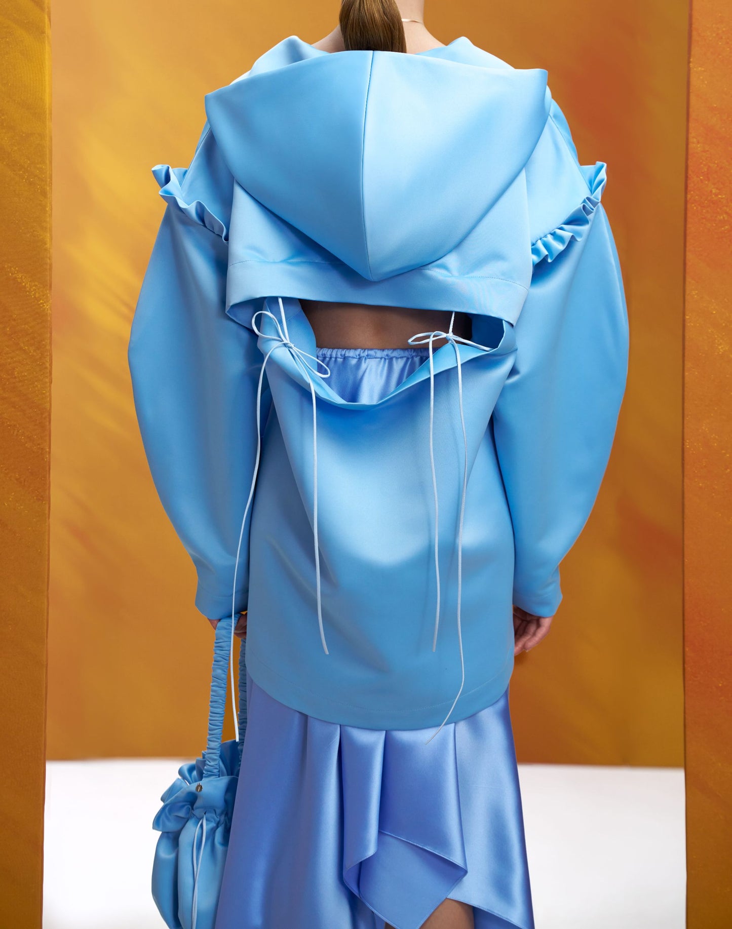 Hoodie satin