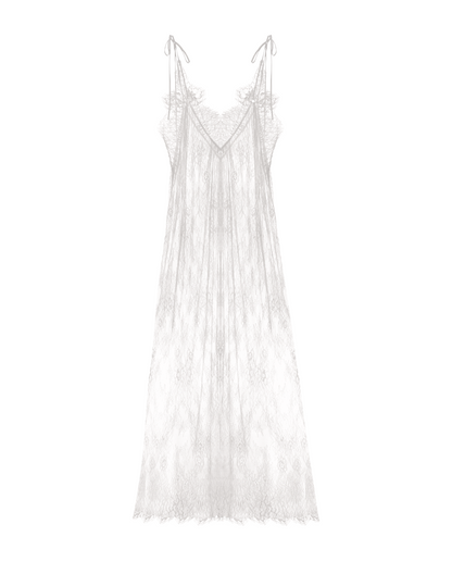 Мереживна сукня максі