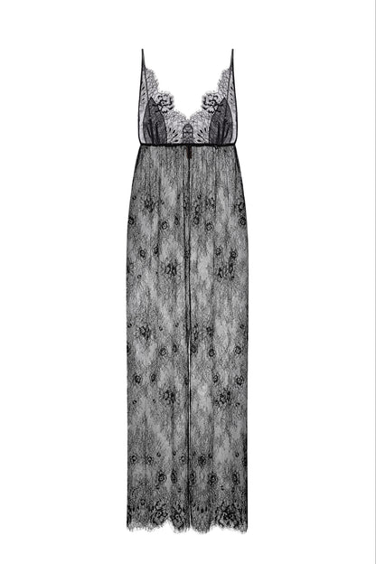 Lace midi dress