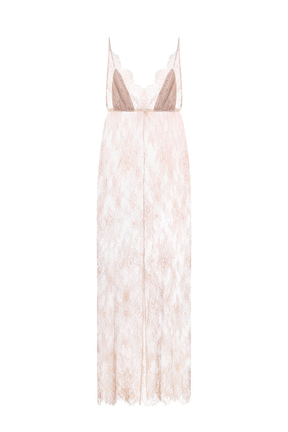 Lace midi dress