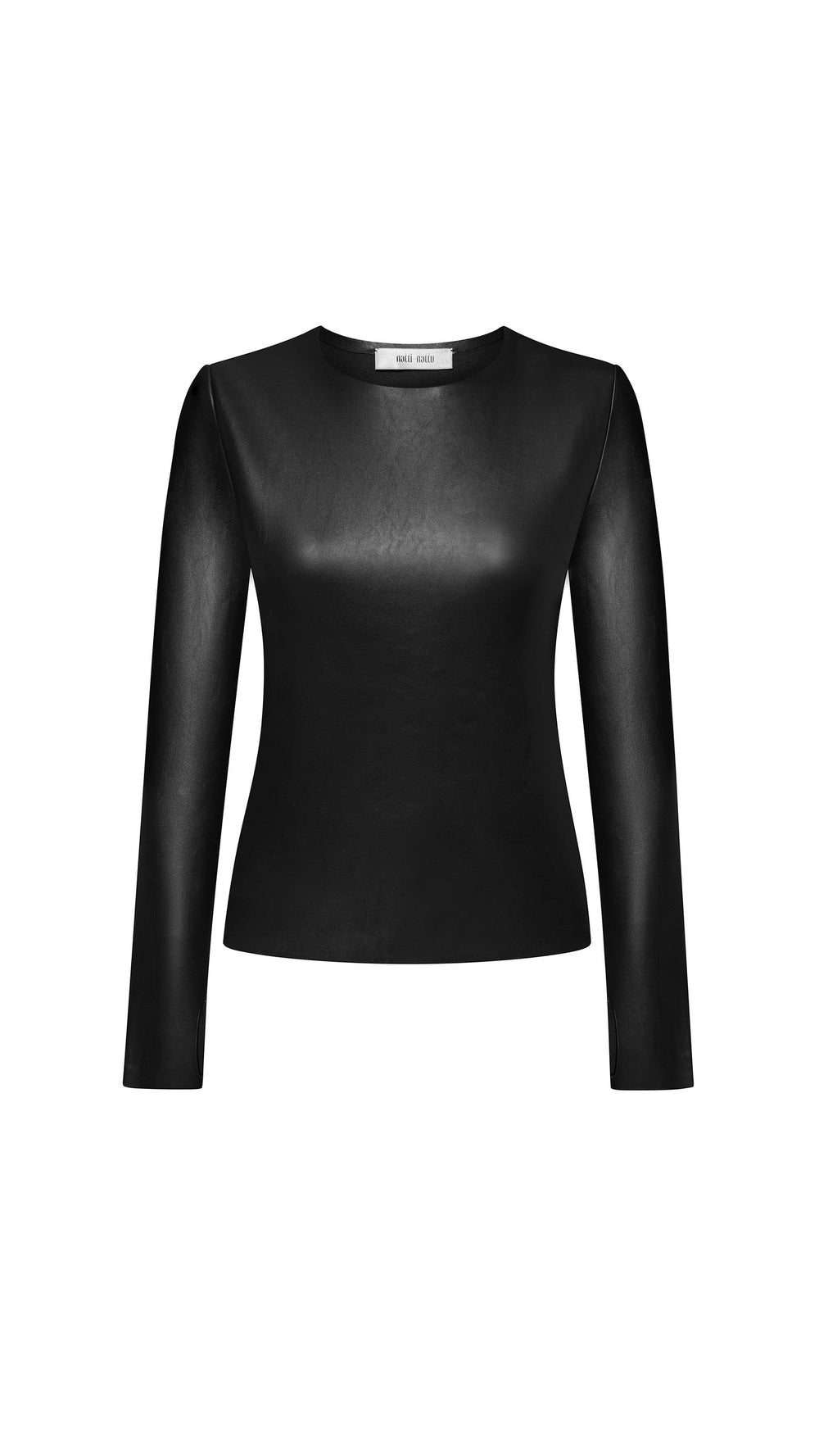 Лонг з vegan leather