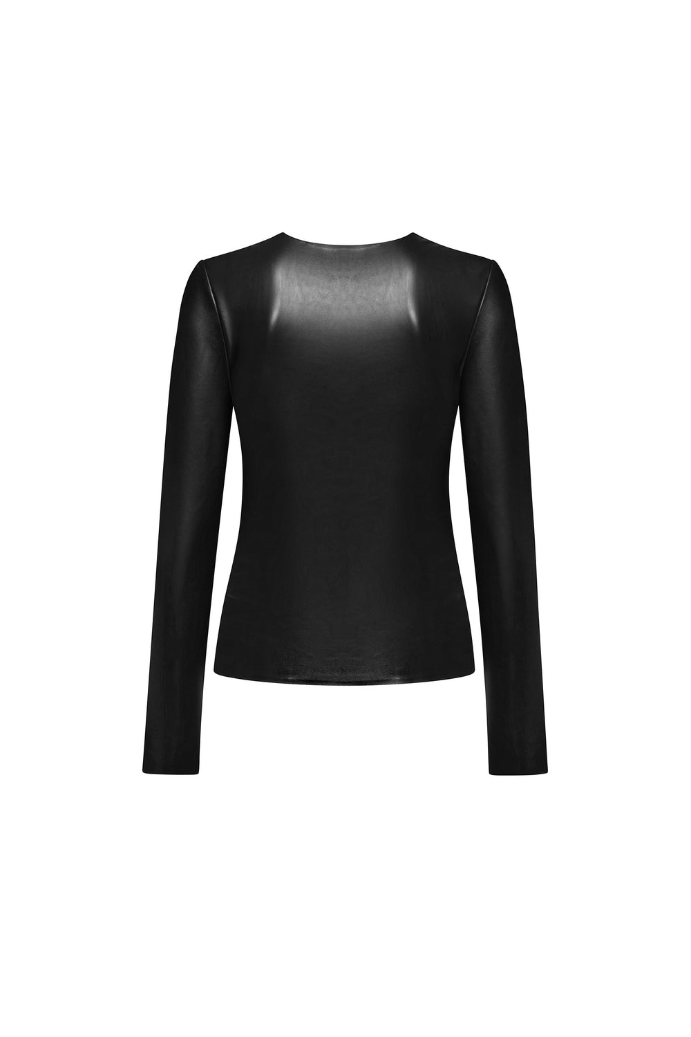 Лонг з vegan leather