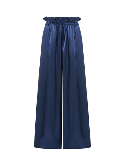 Silk trousers